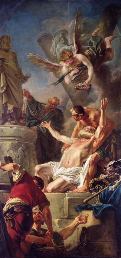 The Martyrdom of St. Andrew by Jean Baptiste Deshays de Colleville
